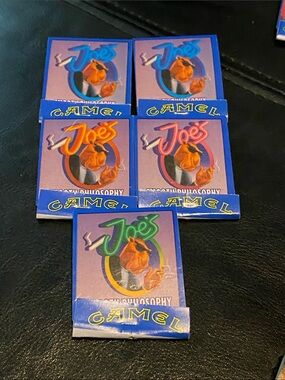 Vintage 90s Camel Cigarette Collectible Matchbook Lot of 24